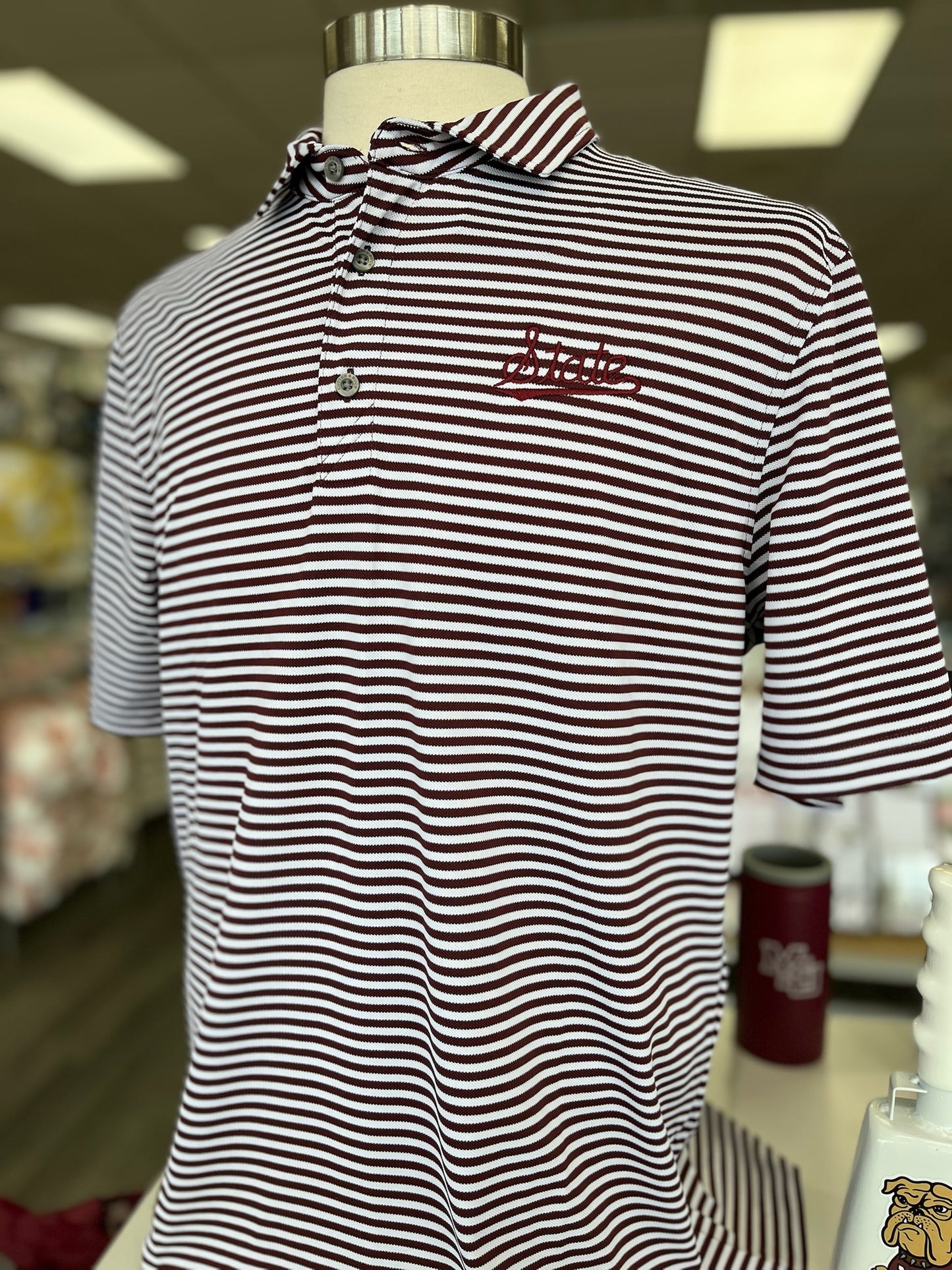 State Script Virtue Pique Polo