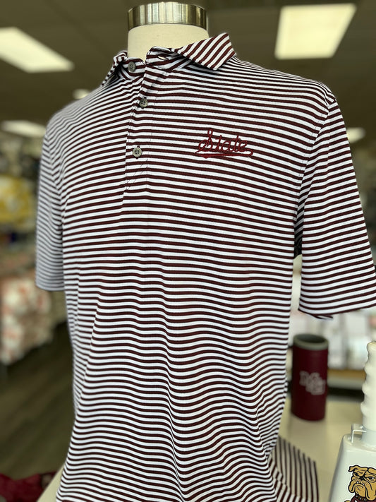 State Script Virtue Pique Polo