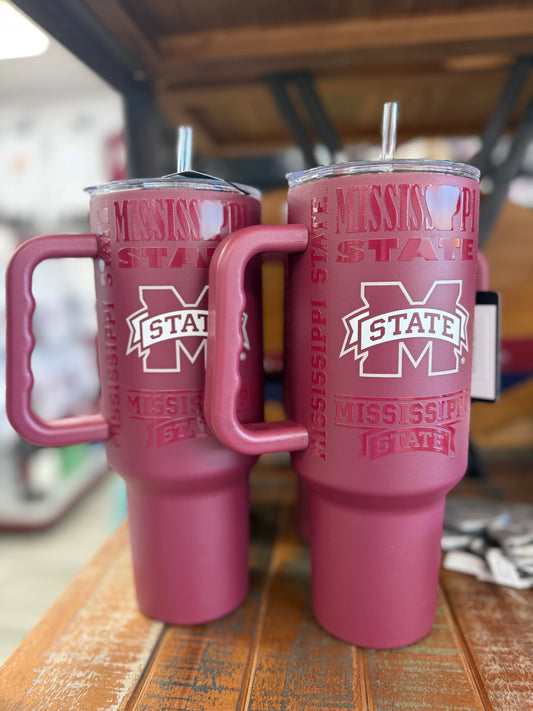 Mississippi State Collage 40 oz Tumbler