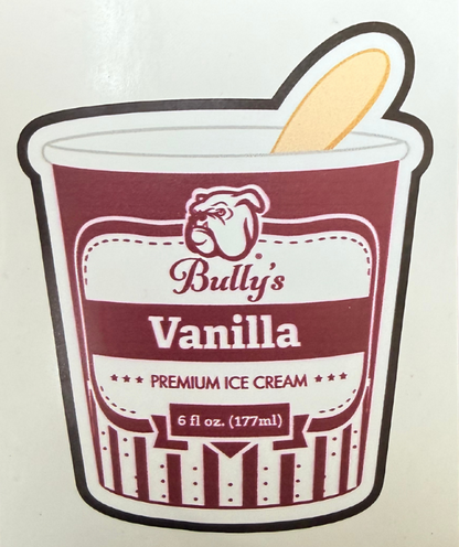 Bully's Premium Ice Cream Stickers