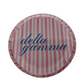 Sorority Striped Acrylic Coaster
