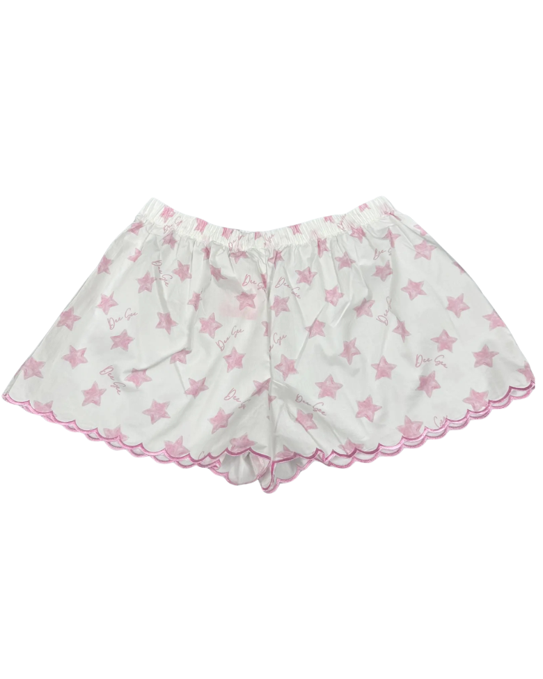 DG Cotton Scalloped Shorts