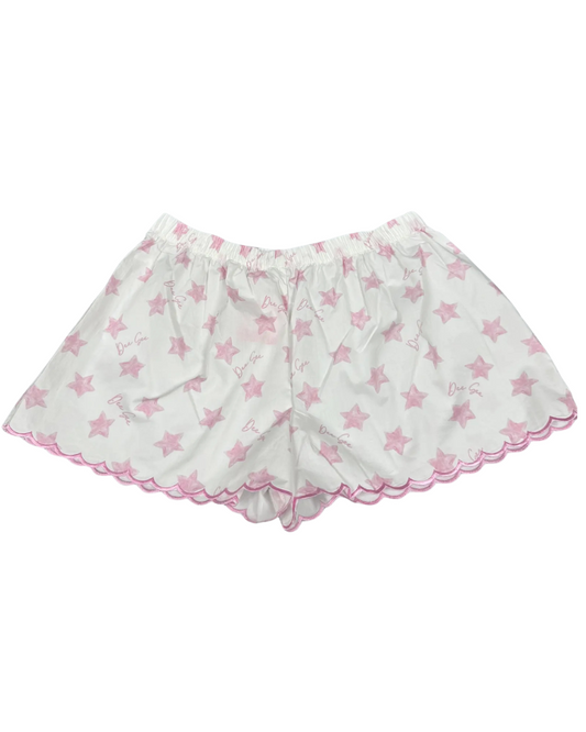 DG Cotton Scalloped Shorts