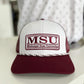 MSU Bar Design Rope Hat