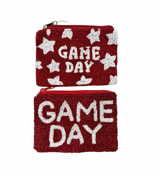 Gameday Beaded Pouches