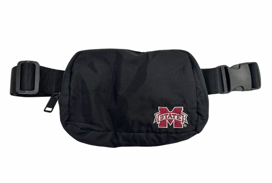 MSU Nylon Embroidered Belt Bag