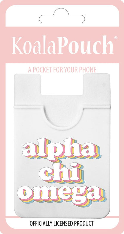 Retro Sorority Koala Phone Pouches