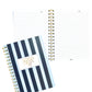 Sorority Stripe Notebook