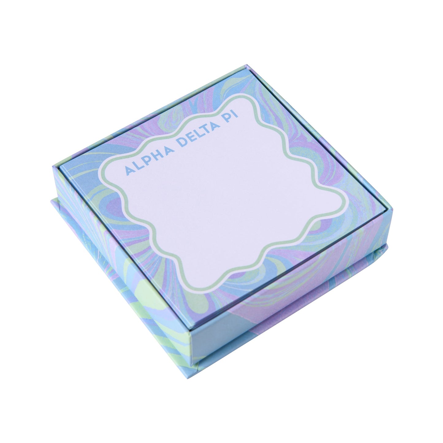 Boxed Sorority Marbled Note Pad