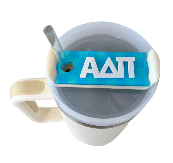 Sorority Tumbler Lid Tag