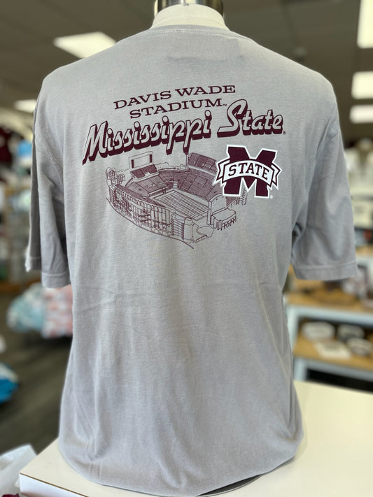 State Script Davis Wade Stadium Tee