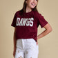 Dawgs Holographic Embroidered Tee