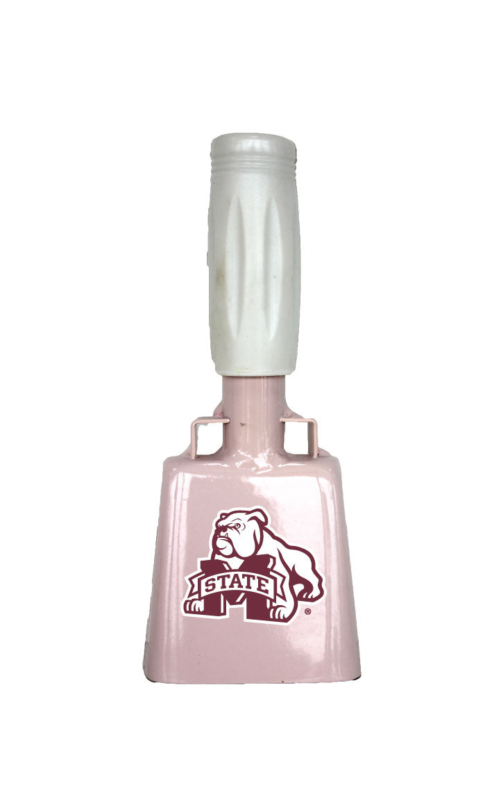 Small Pink BullyBell with Dog Over M Decal