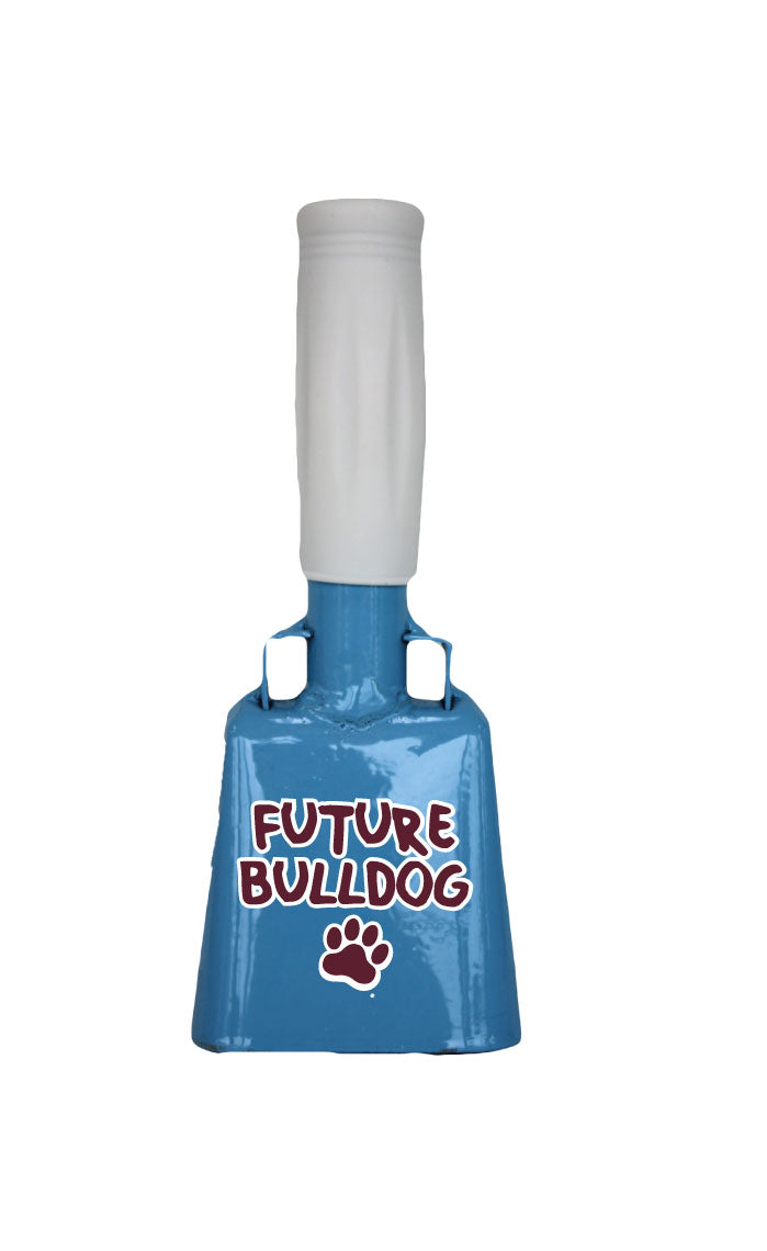 Small Blue BullyBell with Future Bulldog Decal