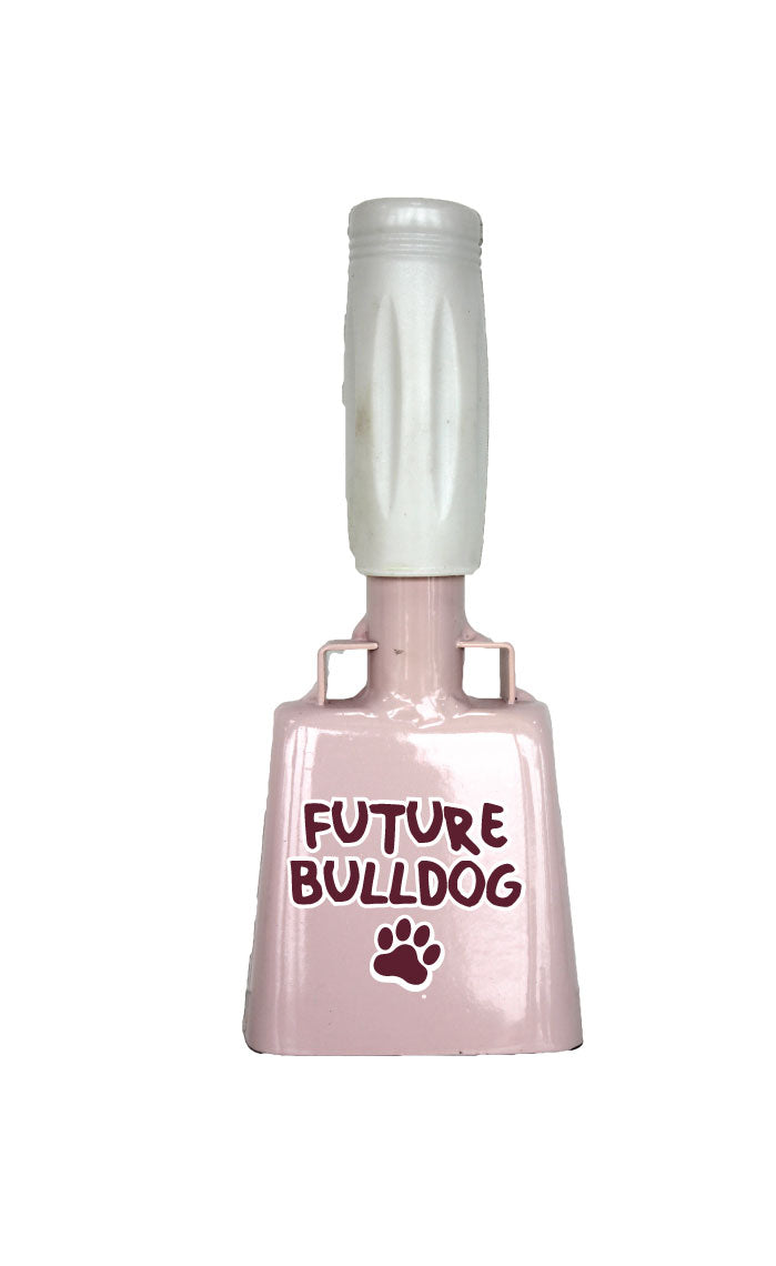 Small Pink BullyBell with Future Bulldog Decal