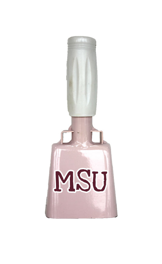 Small Pink BullyBell with MSU Decal
