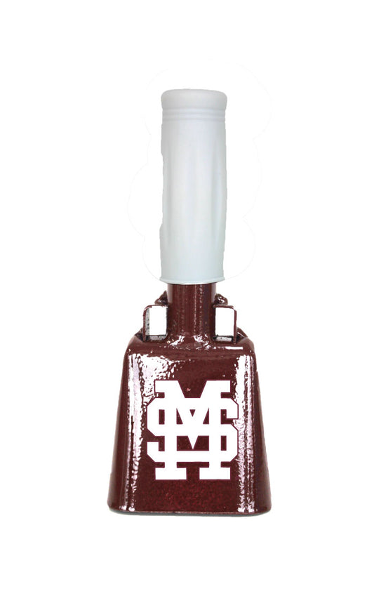 Small Maroon BullyBell with M Over S Decal