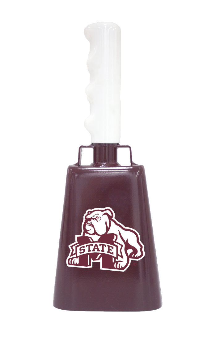 Boxed: Medium Maroon BullyBell with Dog Over M Decal