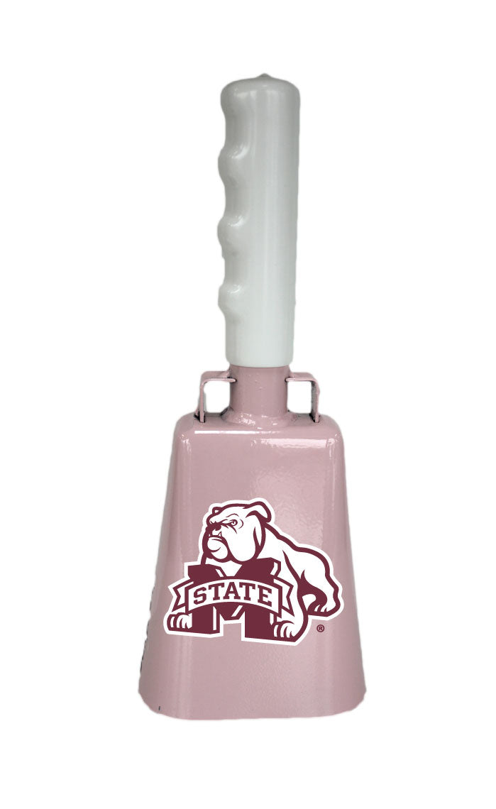 Boxed: Medium Pink BullyBell with Dog Over M Decal