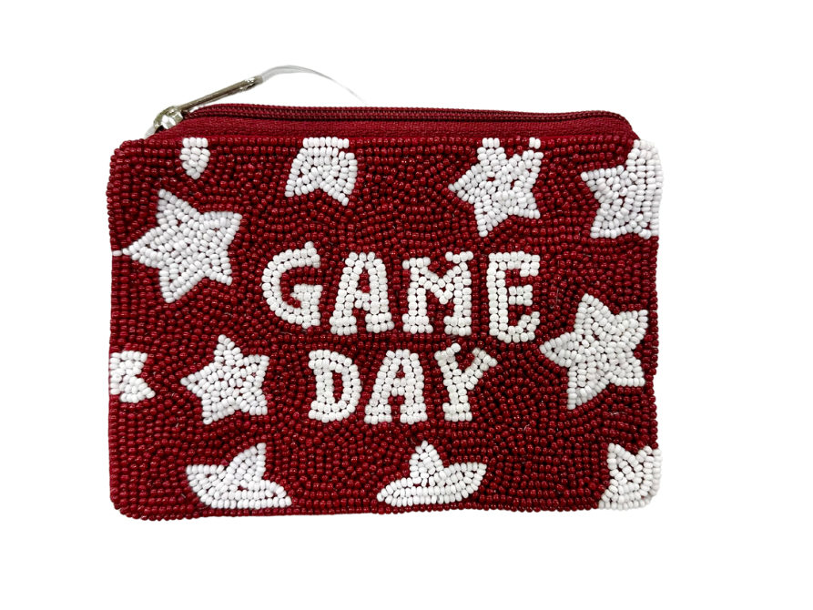 Gameday Beaded Pouches