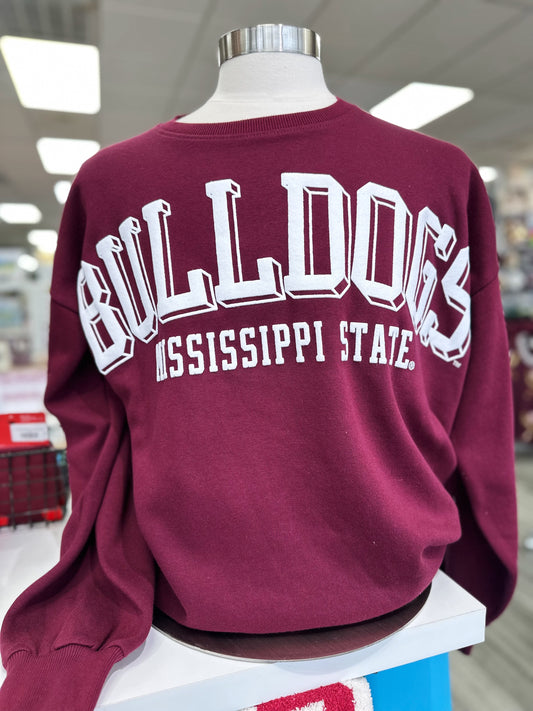 MSU Bulldogs Sweatshirt (PUFF)