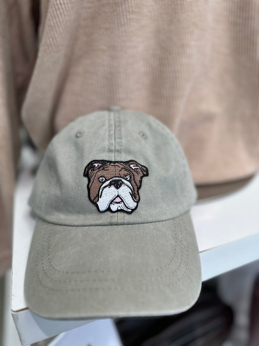 Bulldog Patch Hat