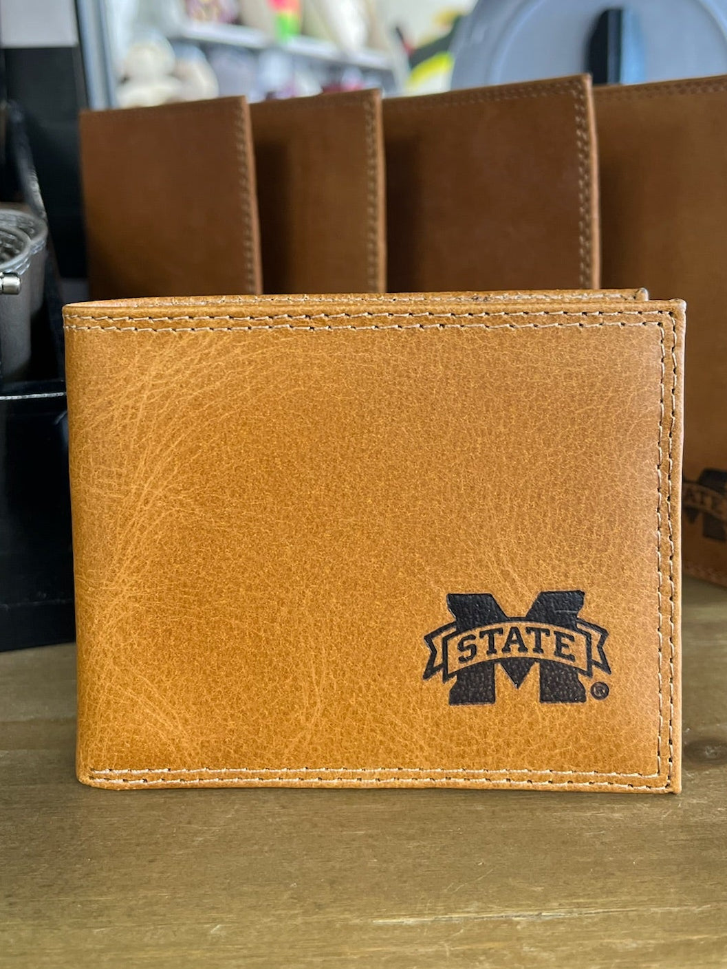 M Banner Pass Case Wallet