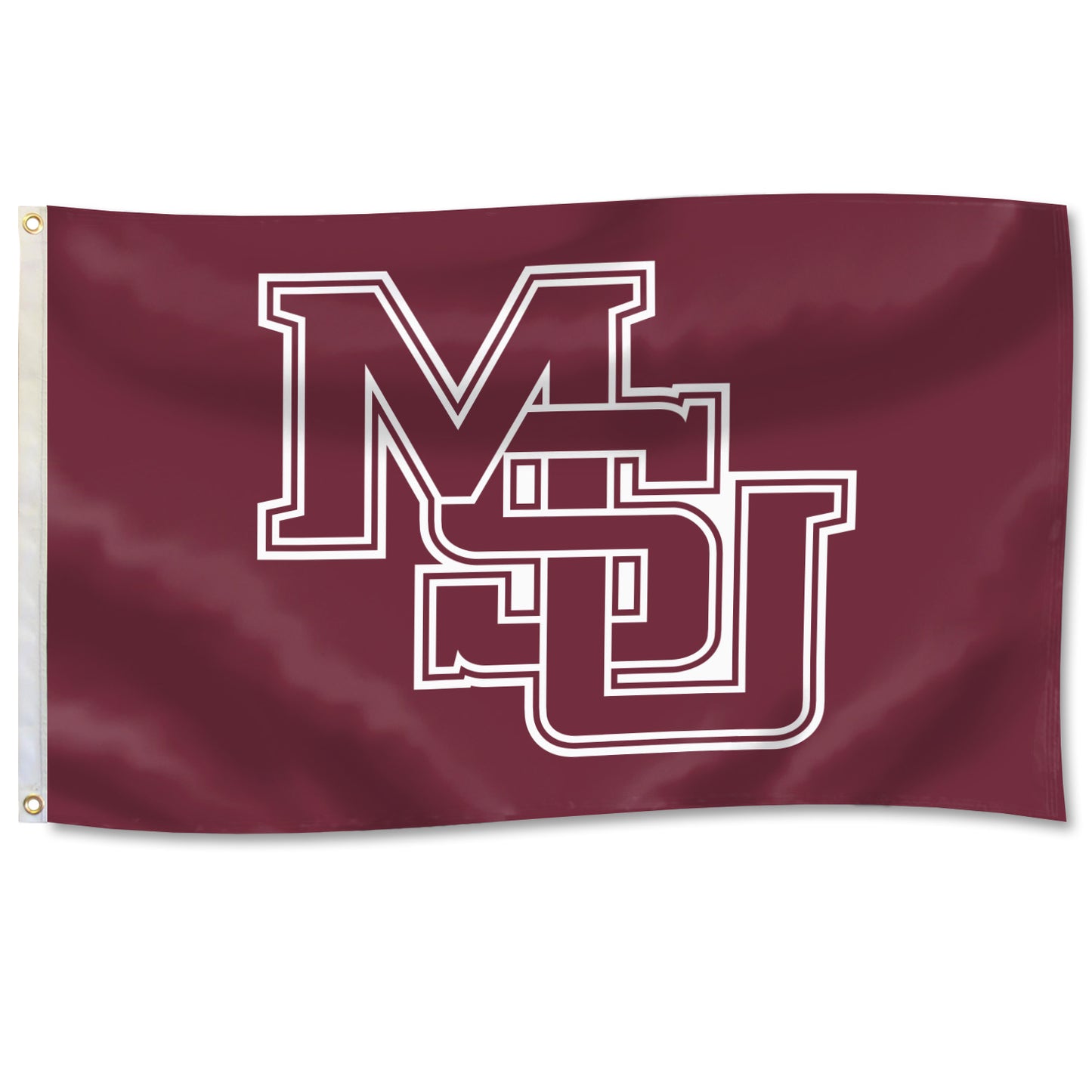 Interlocking MSU Flag