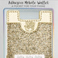 Gold Glitter Sorority Phone Wallets