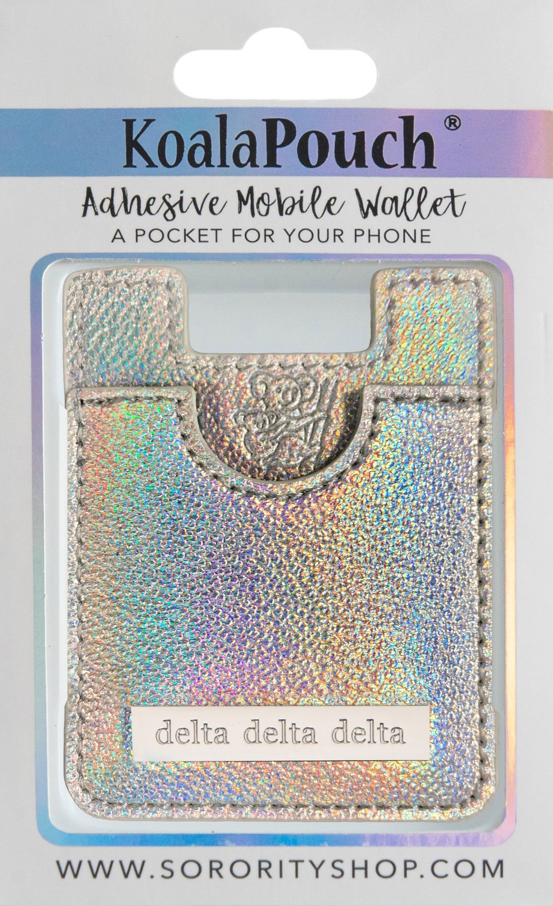 Holographic Sorority Phone Wallets