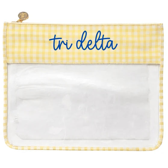 Sorority Needlepoint Project Bag