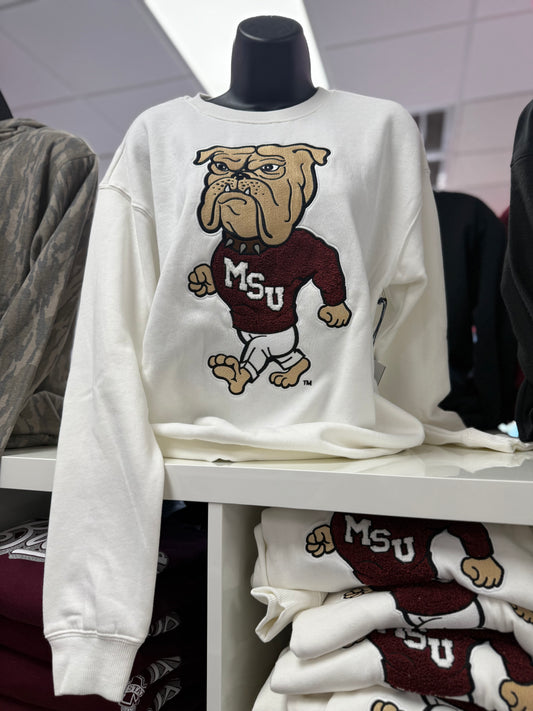 Walking Bully Chenille Sweatshirt