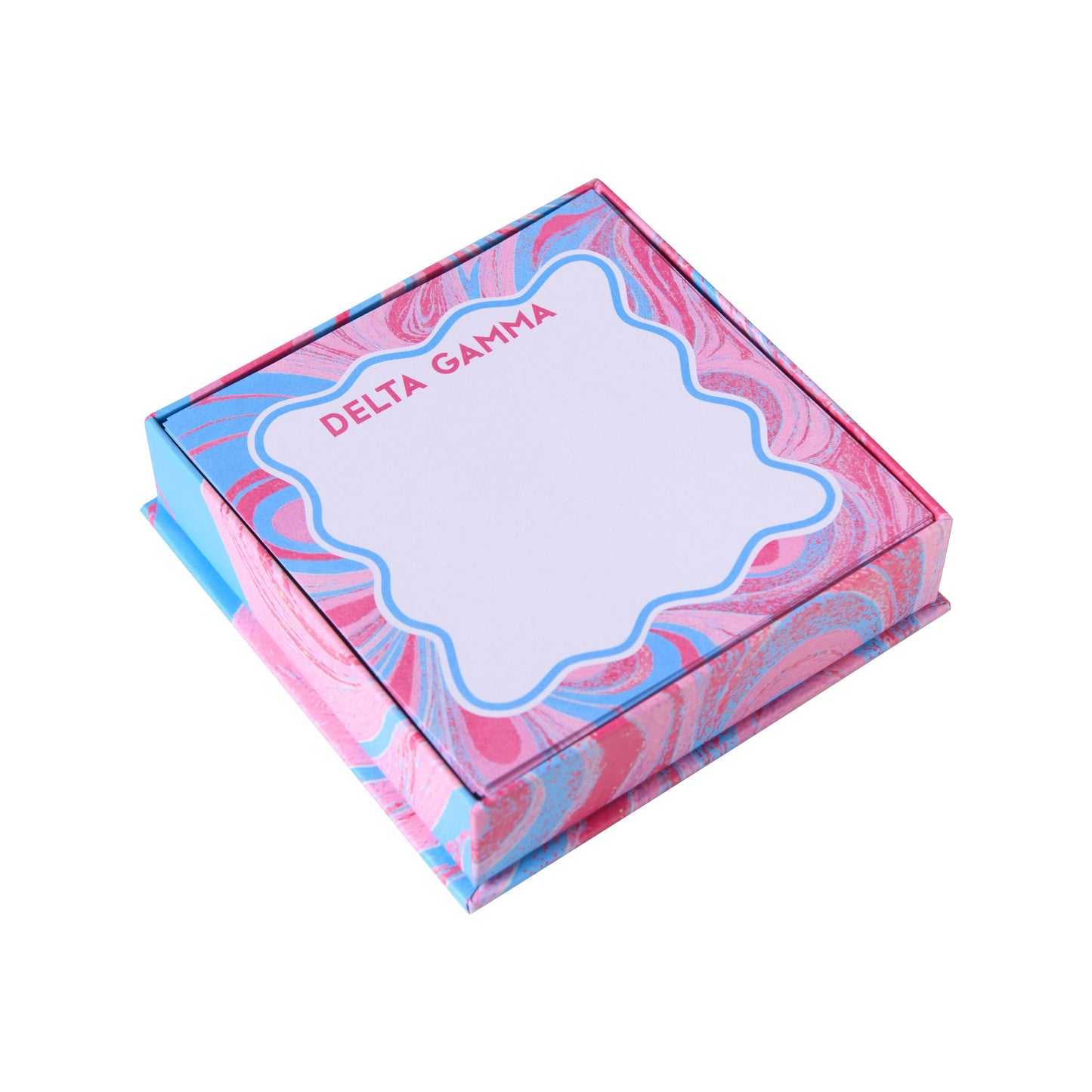 Boxed Sorority Marbled Note Pad