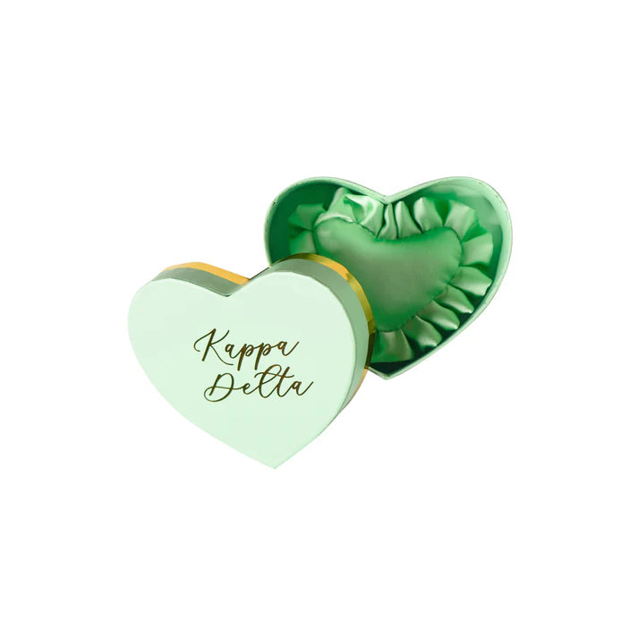 Sorority Badge Pillow and Box
