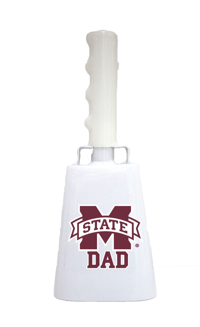 Boxed: Medium White BullyBell with MSU Dad Decal