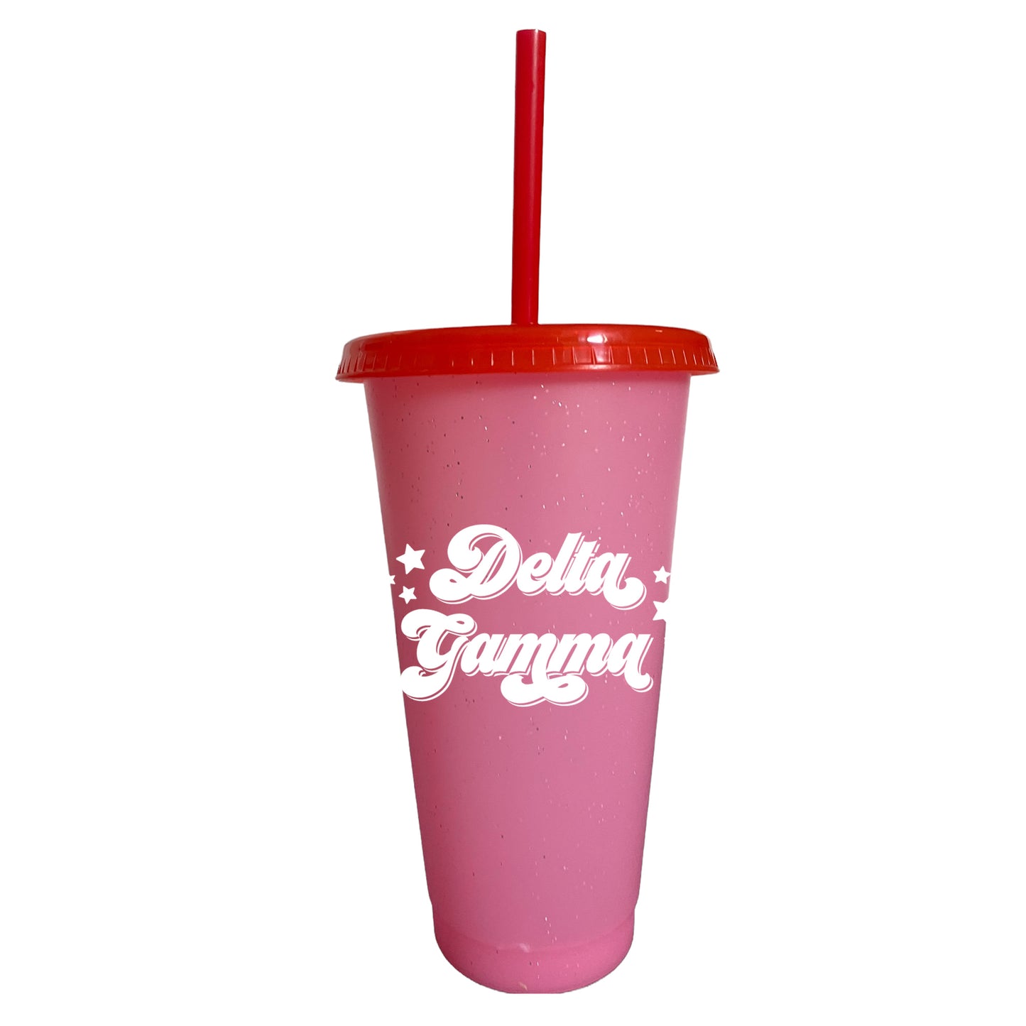 Sorority Glitter Color Changing Cups