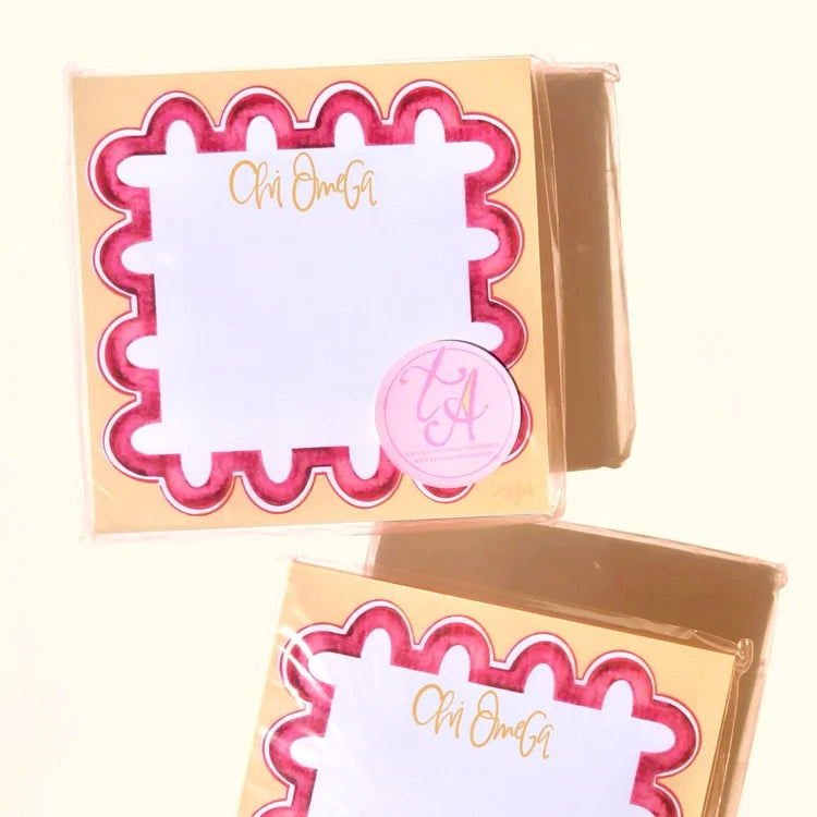 Sorority Note Pad