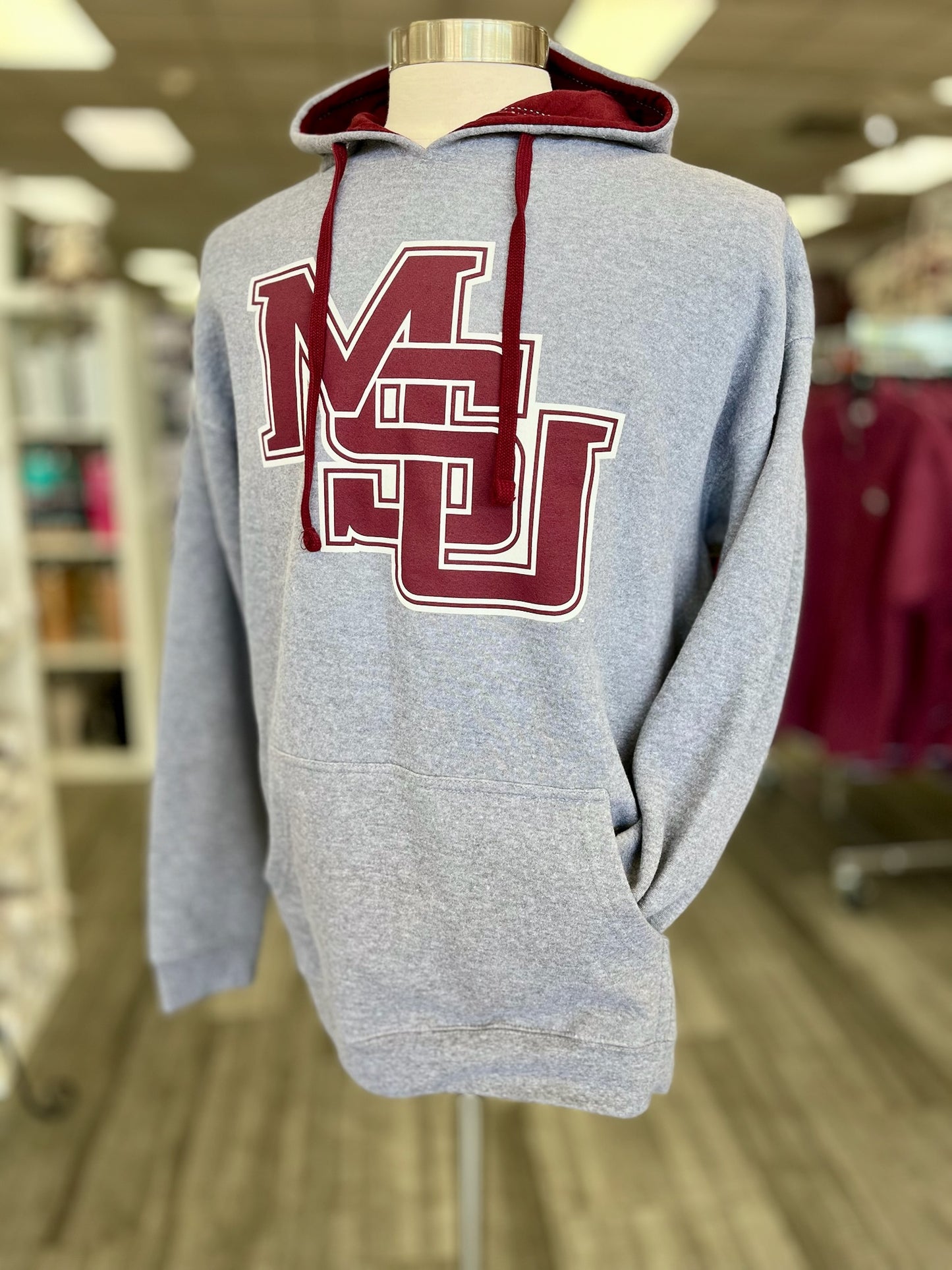 Interlocking MSU Colorblock Hoodie