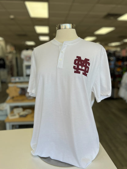M Over S Henley Tee