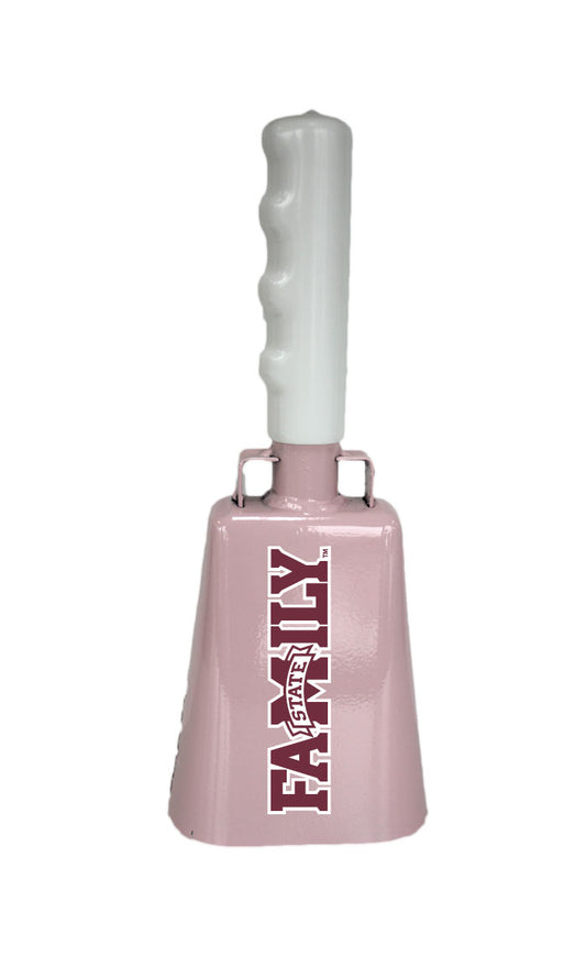 Boxed: Medium Pink BullyBell with Family Decal