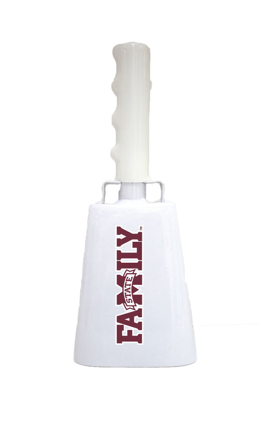 Boxed: Medium White BullyBell with Family Decal