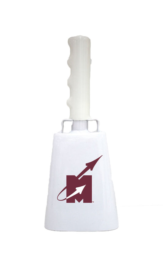 Boxed: Medium White BullyBell with Vault Flying M Decal