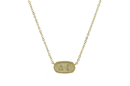 Oval Sorority Necklaces