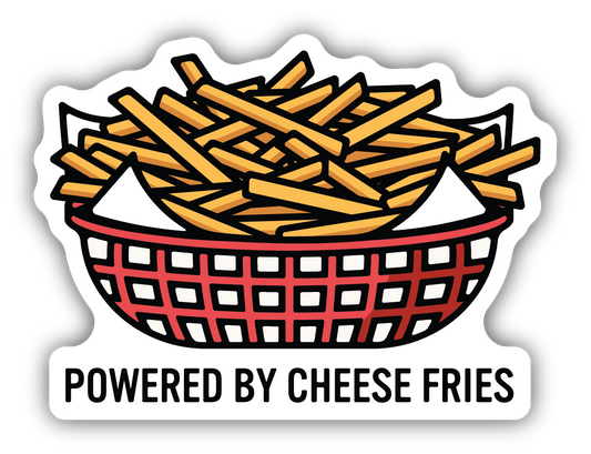 Cheese Fries Decal