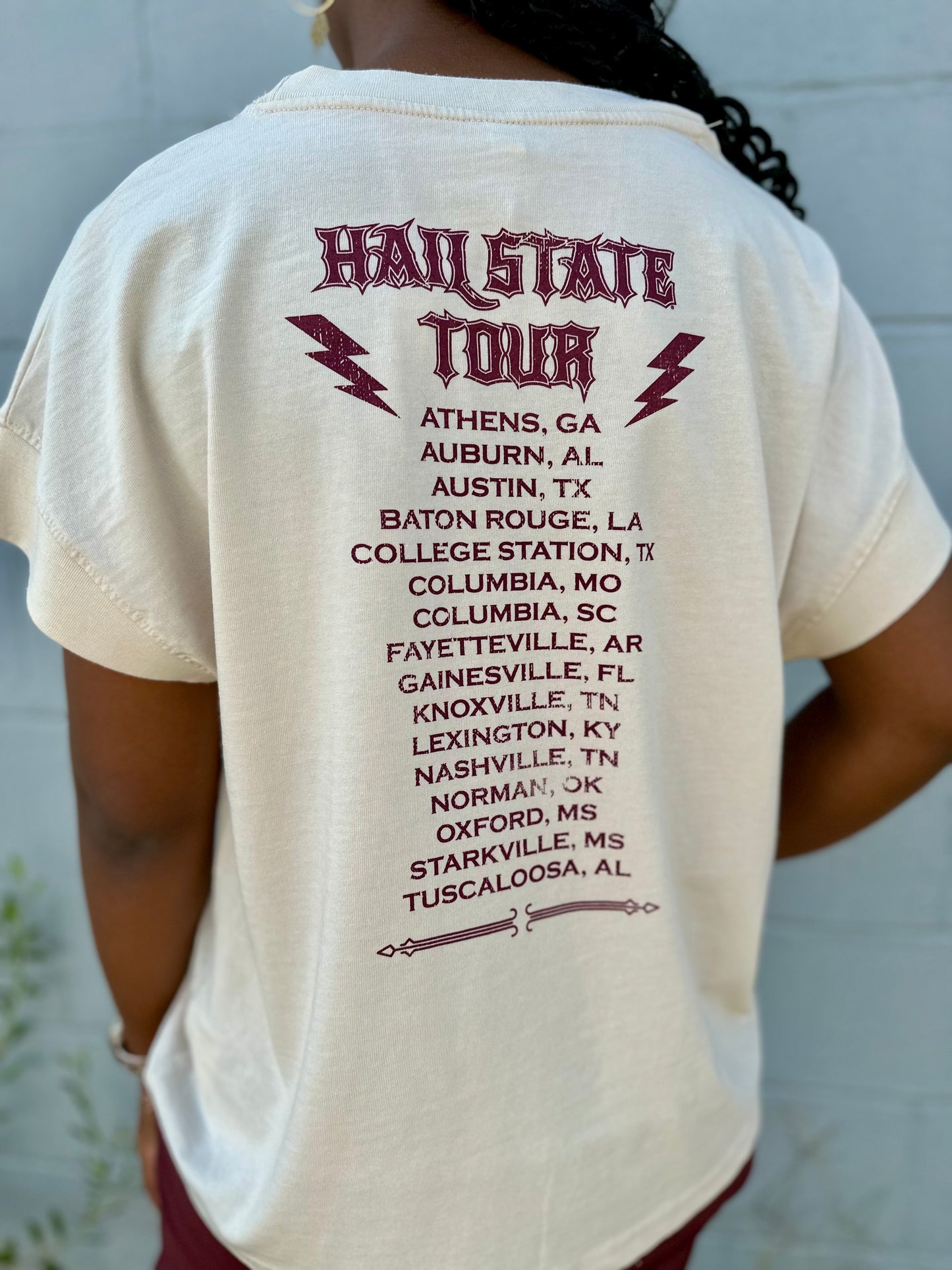 Hail State Tour Tee