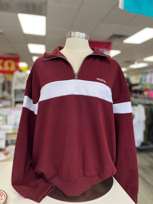 The Heather Half Zip