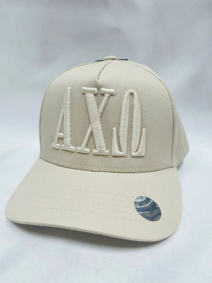 Cream 3D Sorority Trucker