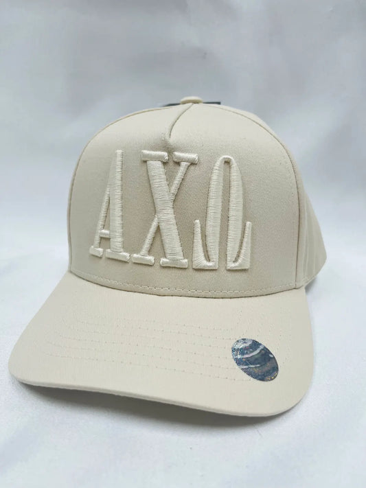 Cream 3D Sorority Trucker