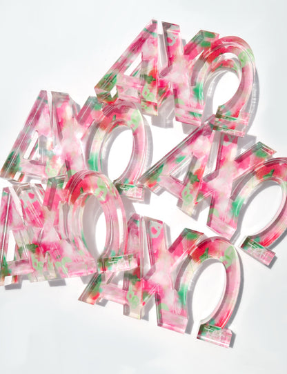 Sorority Acrylic Letter Block