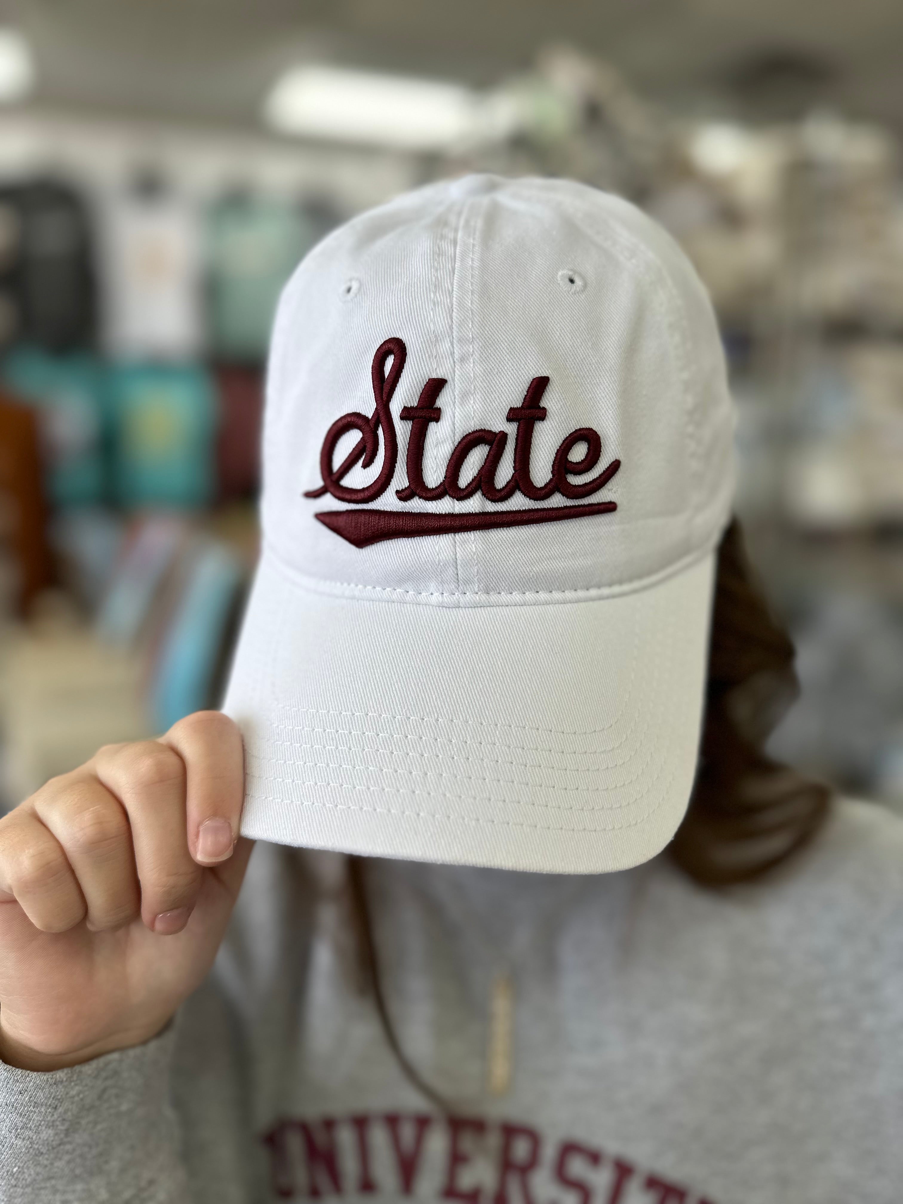 Official mississippi state top baseball hat